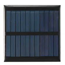 Hot Sale 5.5V 0.6W 90mA Mini Portable Polycrystalline silicon Solar Panel Module Fit Cell Phone Toy DIY 65x65x3mm