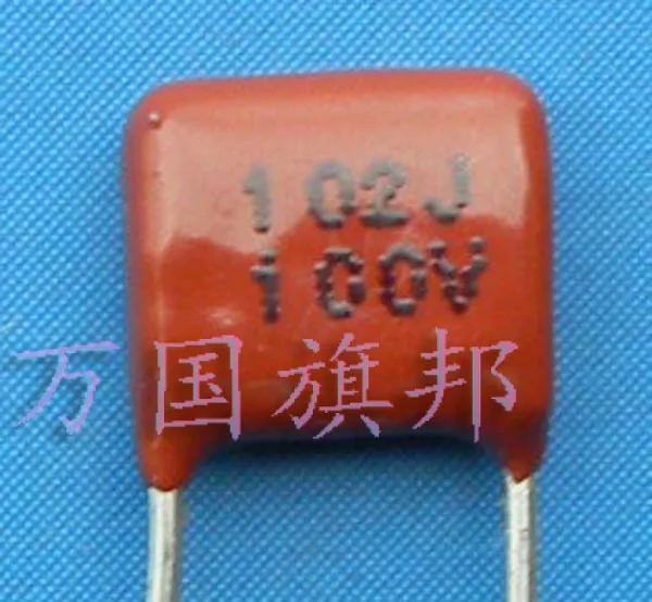 

Free Delivery. Metal polyester film capacitor CL21 100 v 102 0.001 UF