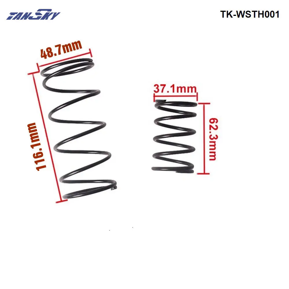 38 мм TURBO внешний WASTEGATE WG с пружинным покрытием замена 14 PSI/8PSI 1 бар для
