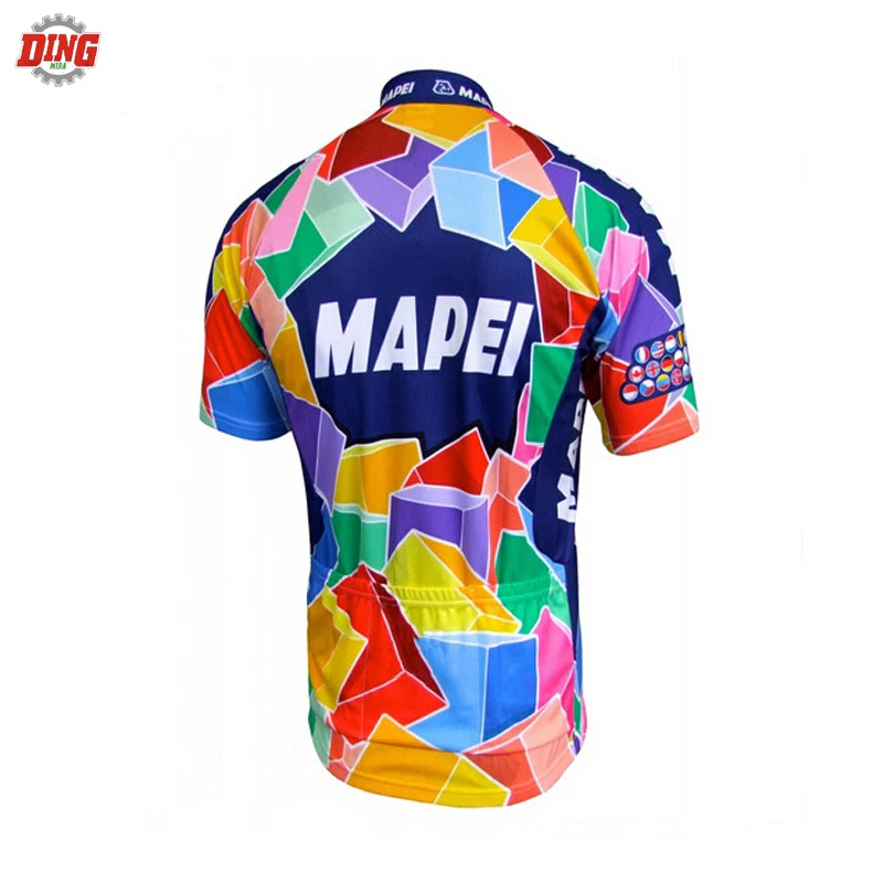 Мужской короткий рукав MAPEI Велоспорт Джерси ropa Ciclismo летняя велосипедная одежда для велоспорта MTB Дорога Горный Джерси