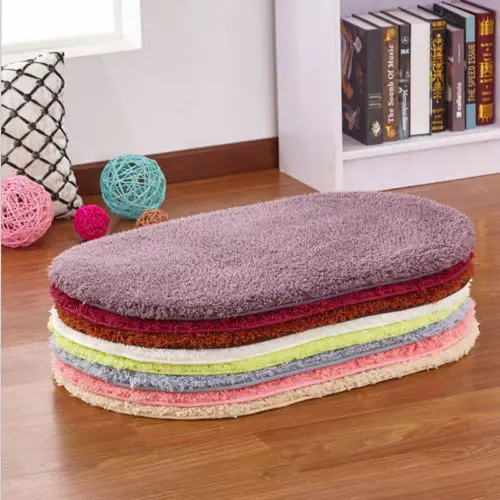 

Soft Bathroom Set Mat Bath Contour Mat Toilet Lid Covers Non Slip Floor Carpet Anti-Slip Mat for Non Slip Floor