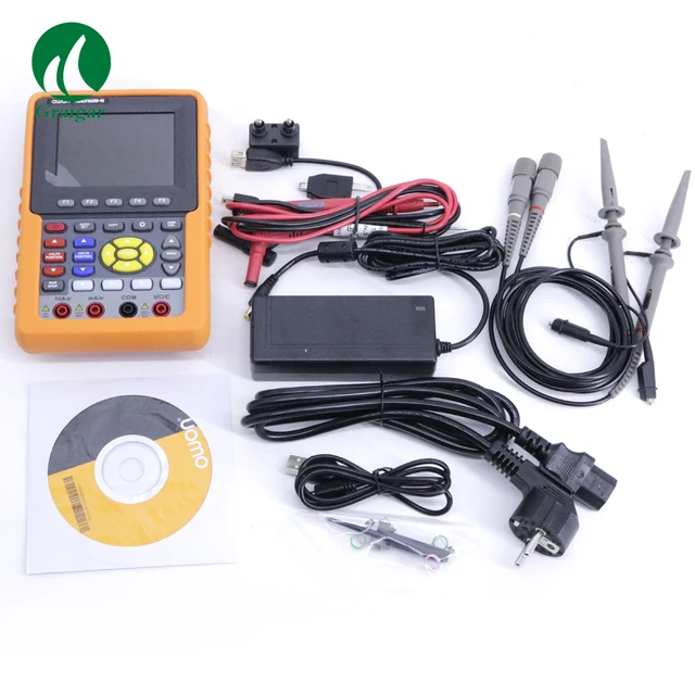 Best Price OWON HDS3102M-N Handheld Scopemeter Multimeter Cymometer Dual Digital Storage Oscilloscope Bandwidth 100MHz