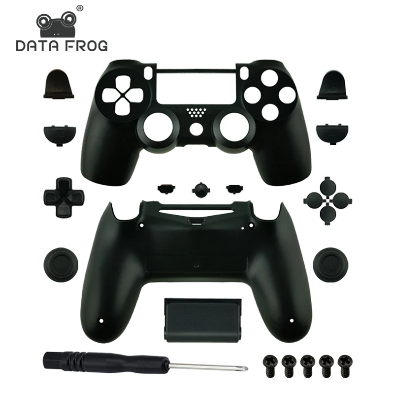 

DATA FROG Shell Controller For DualShock 4 Jds 040 Buttons Mod Kit for PlayStation 4 PS4 Pro Slim Housing Cover Case Accessories