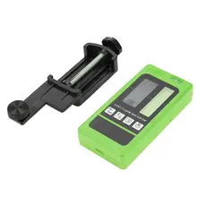 Цифровой ЖК-лазерный приемник Цифровой двойной ЖК-пульсирующий зеленый/красный луч Лазерный приемник для наружного применения измерительный инструмент-10-50 лазерный уровень