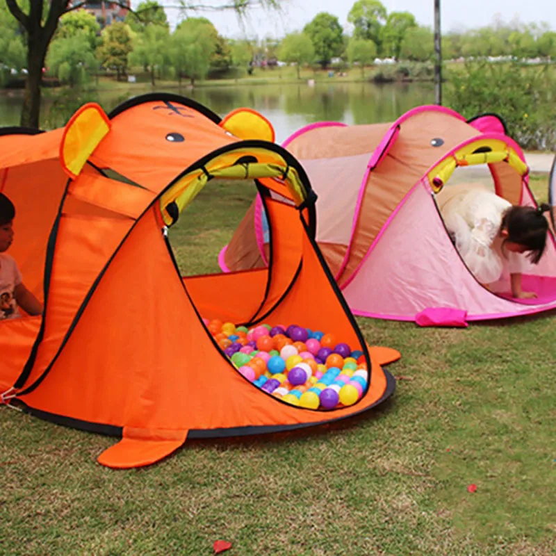Portable Play Tent Children Outdoor Indoor Ball Pool Play Tents Kids Safe Foldable Playpens Game Pool of Balls for Kids Toys Gif (3)