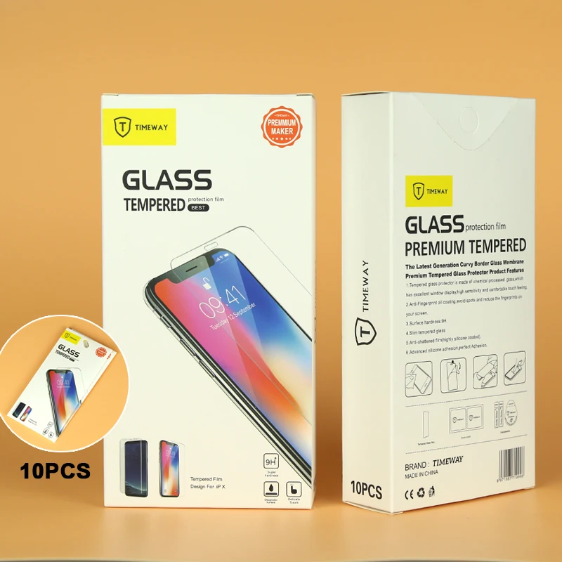HD анти синий не полный Экран закаленное Стекло для iPhone X 8 P 7 6 S 6SP 0 3 мм черный белый