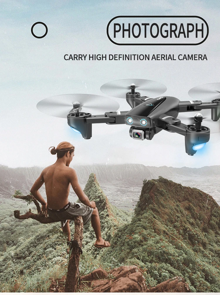 1080p HD WI-FI Камера Квадрокоптер с дистанционным управлением складной Selfie Remote Управление Дрон 5G 4CH 6-Axis Gyro двойной gps Дрон Вертолет VS SG906