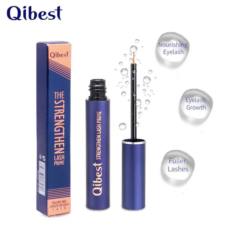 

Qibest Hot Eyelash Growth Enhancer Natural Eye Lash Serum Treatments for Curling Thicker Lengthening Lashes Eyebrow Growth Serum