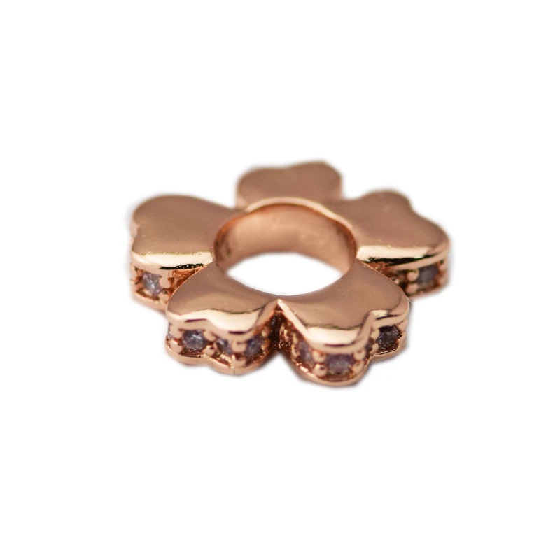 Подходит для Пандора браслеты диких цветов Луг спейсер Подвески стерлингового серебра 925-ювелирные изделия бусины