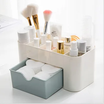 

Mini Makeup Organizer Plastic Box Multi-use Drawer Box Jewelry Cosmetic Storage Box Home Small Items Jewelry Box Case