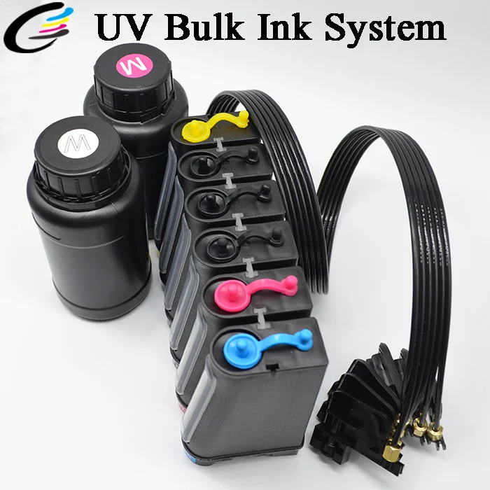 الأشعة فوق البنفسجية نظام الحبر الأكبر لإبسون L800 L805 R230 r270 R290 1390 R330 طابعة UV كيبك