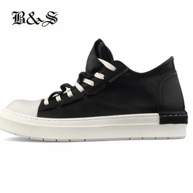 

New Designer genuine Leather hip hop sneaker falt trainer ankle boots Cool personalized fold over leather shoes