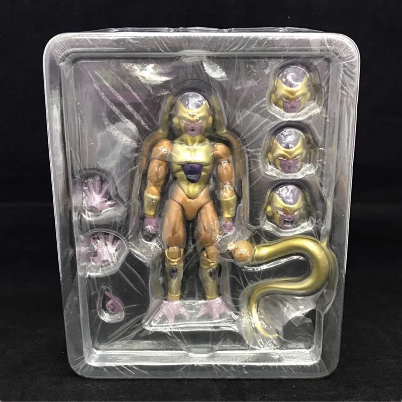 4 5 дюймовый Драконий шар Z Resurrection F Golden Frieza морозильная камера подвижная 12 см ПВХ