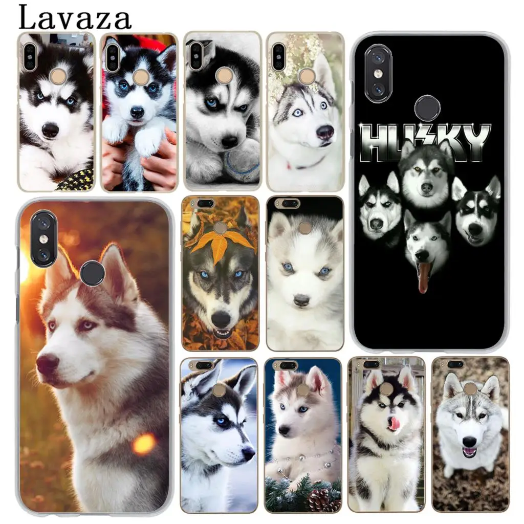 

Lavaza Animal Husky puppy Phone Cover Case for Xiaomi MI 9 9T A3 Pro CC9 CC9E 8 SE A2 Lite A1 pocophone f1 6 6X 5S 5X MAX 3