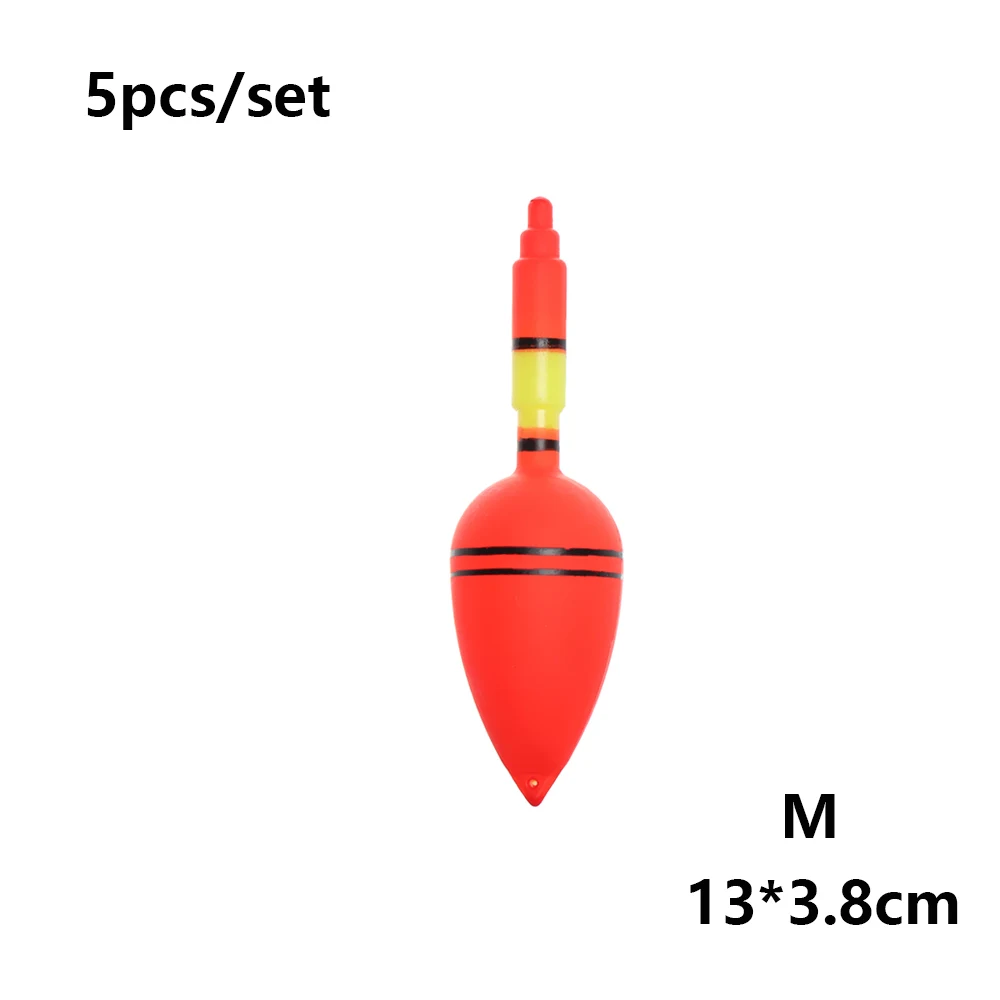5 шт./компл. XS-XL рыболовный поплавок Пластик шарики фиксаторы уход за кожей лица маска буй рукава-крылышки, чтобы напомнить о месте клева рыбы Крючки приманки Lightstick рыболовные снасти для рыбалки - Цвет: M-5pcs