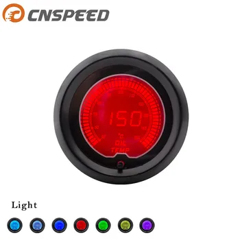 

7 color brand new 2" 52mm EVO LCD monitor 50-150 degrees Celsius oil temperature gauge with Oil Filter Sandwich Adapter