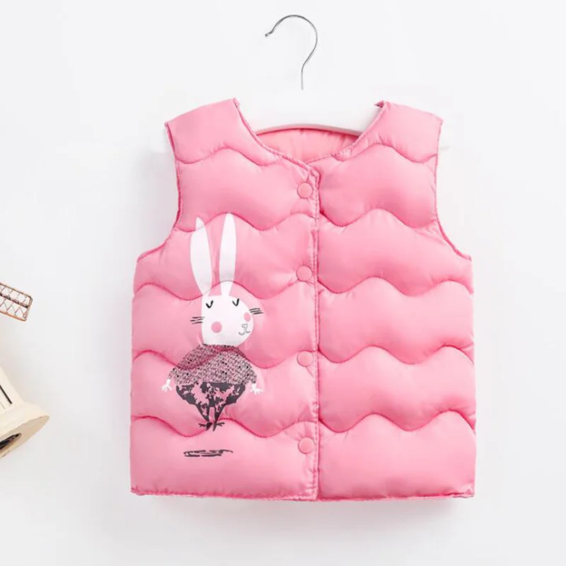 winter cotton vests for boys kids waistcoat thick rabbit vests for girls children clothes  (11)