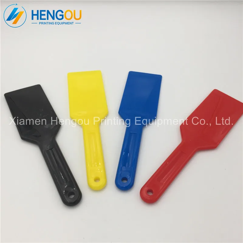 

1 Set=4 pieces offset printing parts plastic blade in Offset printing part four colour ink knife