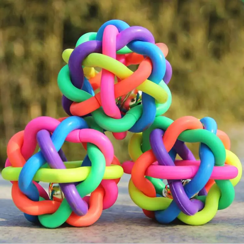 

0-24 Months Baby Hand Bell Rattle Little Loud Bell Ball Baby Ball Toy Rattles Develop Baby Intelligence Toys Hot Sell