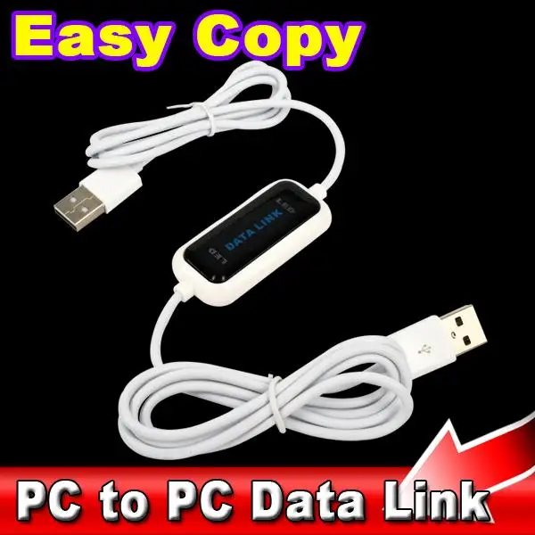 Kebidu USB ПК к ПК онлайн Share Sync Link Net прямая передача данных мост светодиодный светодио дный кабель легко копировать между 2 компьютера