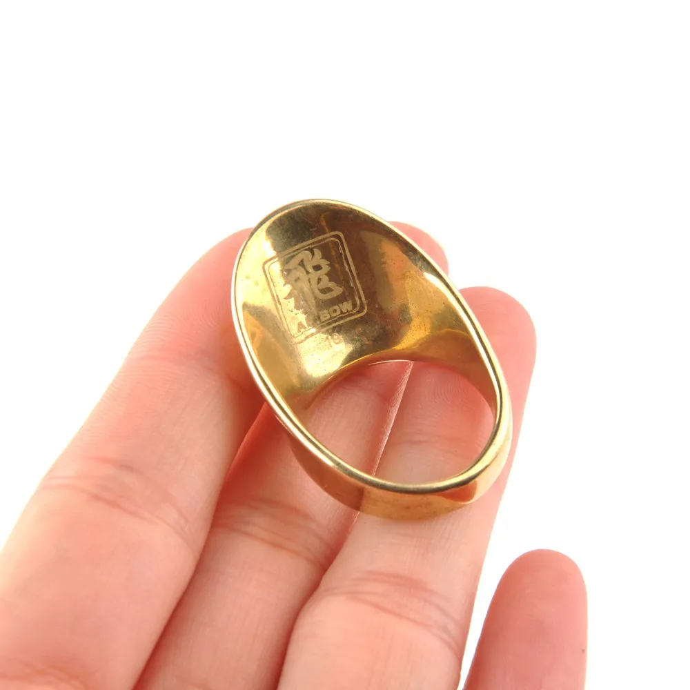 Longbowmaker Premium Handmade Archers Thumb Ring ST