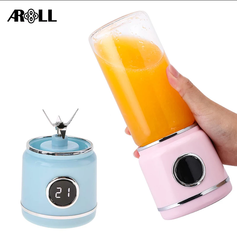 New Portable Electric Juicer Cup Blender Bottle USB Rechargeable Travel