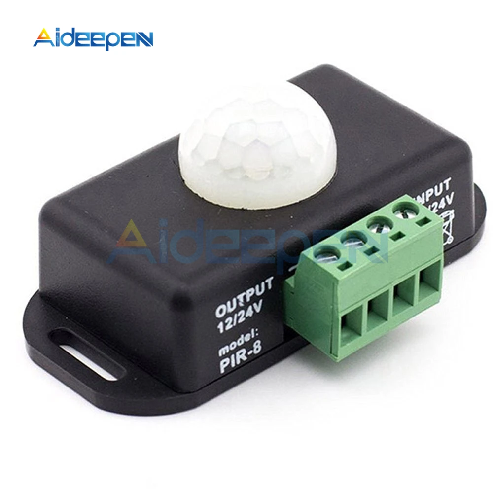 

Body Infrared PIR Motion Sensor Switch for LED Light Strip Automatic DC 12V/24V