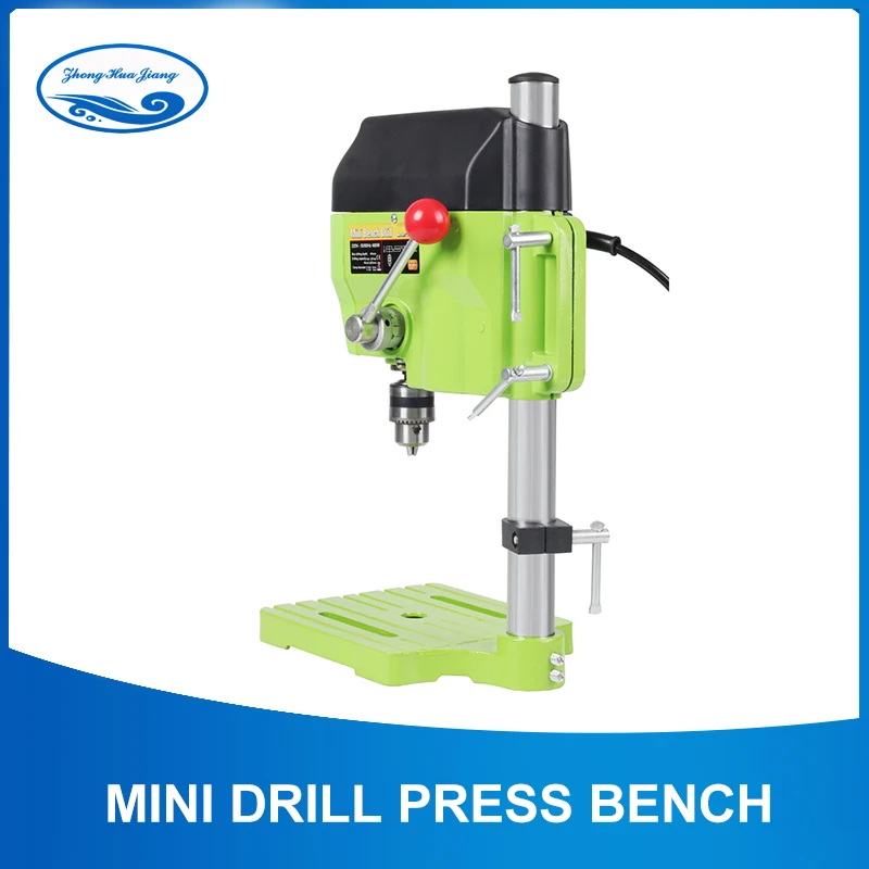 

Mini Drill Press Bench Small Drill Machine drilling Work Bench speed adjustable EU plug 480W 220V BG-5166A