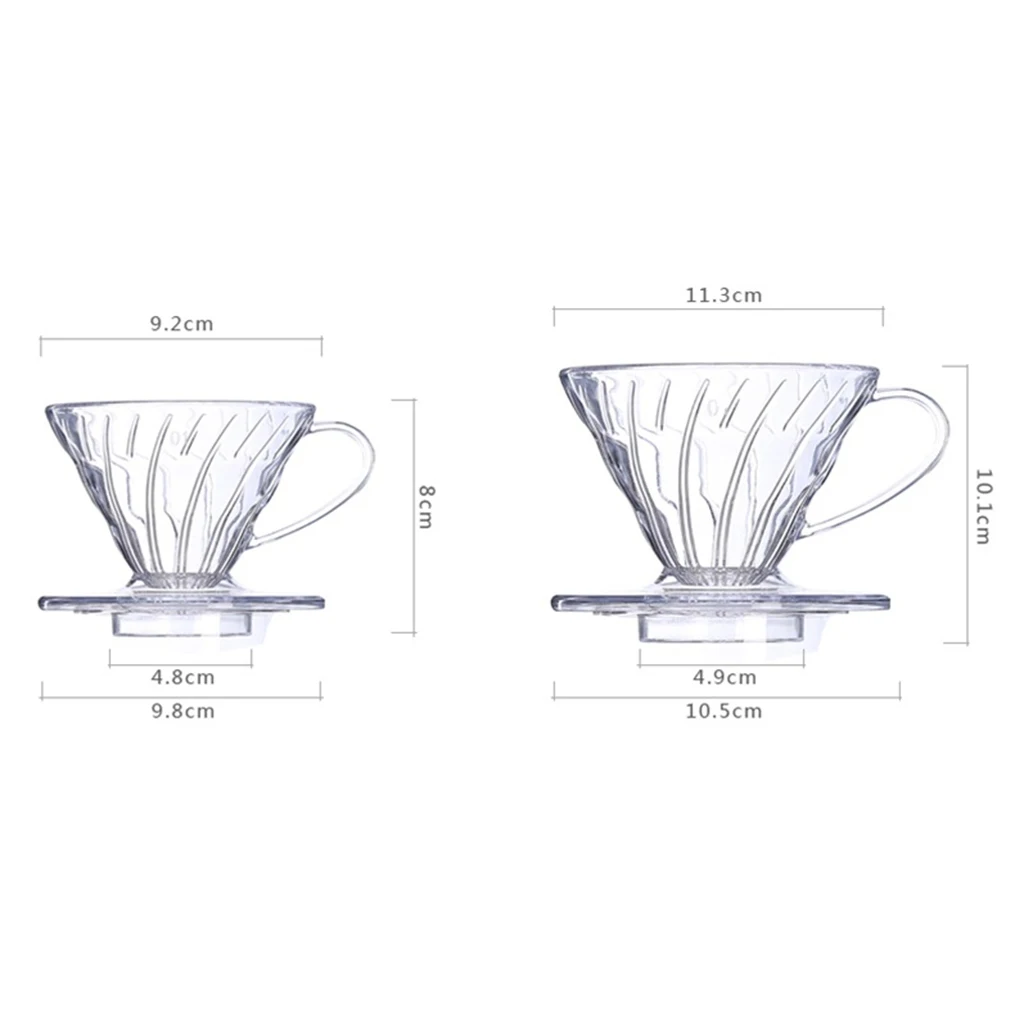Coffee Filter Cones Dripper Holder Cup | Reusable for Travel or Home Use | Perfect for Pour Over Coffee & Cold Brew