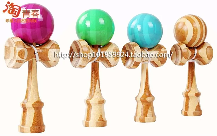 Fedex IP IE Bamboo green kendama can degrade Спорт на открытом воздухе для взрослых образовательные 2 шт./лот бутик