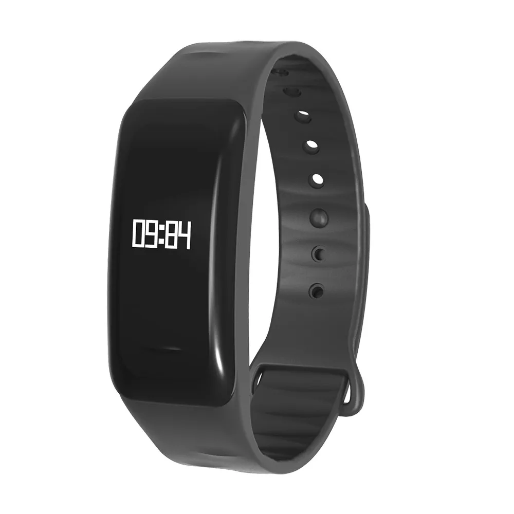 C1 Bluetooth Smart Браслет сердечного ритма и сна Мониторы спортивные Smart Band трекер Fit Группы для IOS Android