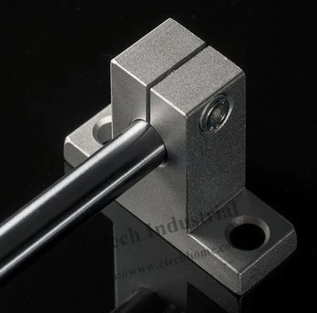 20 мм линейный рельсовый опорный вал Кронштейн SK20 CNC держатель вертикальный