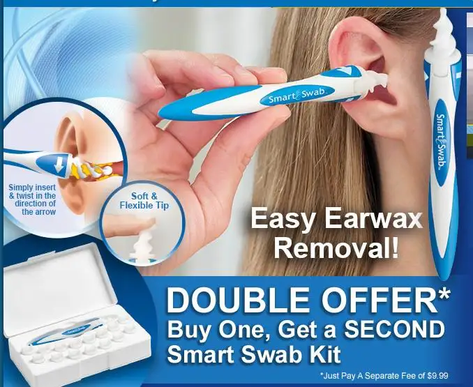 smart swab soft spiral ear cleaner and clean your ears while providing