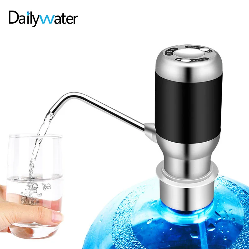 

Dailywater Desk Mini Cold Water Dispenser Pump 0.6L Fixed Quantity Portable USB Electric Dinking Water Dispensador De Agua Fria