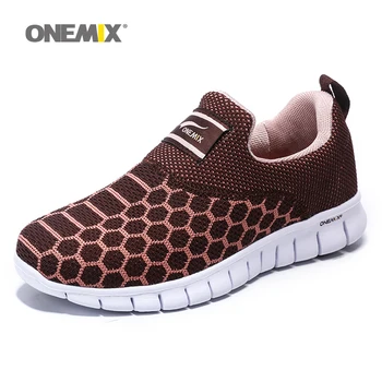 

onemix Outdoors Adults Trainers Running Shoes Woman Mesh Footwear Sport Athletic Breathable Female Sneakers 2019 summer