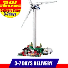 Lepin 37001 Série Criativo A Vestas Turbina do Moinho de vento Set Presentes Modelo Crianças Educacionais Blocos de Construção de Tijolos Brinquedos 4999