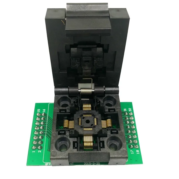QFP32 TQFP32 LQFP32 to DIP32 Universal Programming Socket Pitch 0.5mm ...