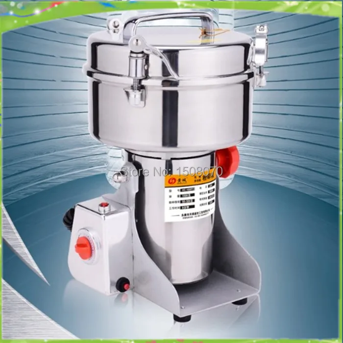 free shipping 1000g swing electric herbal powder machine grinder