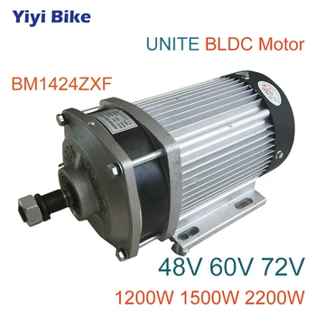 

UNITE BM1424ZXF DIY Conversion ebike Kit Mid Drive Motor 48V 60V 72V 1500W BLDC Bicycle Engine Powerful Electric Tricycle Car