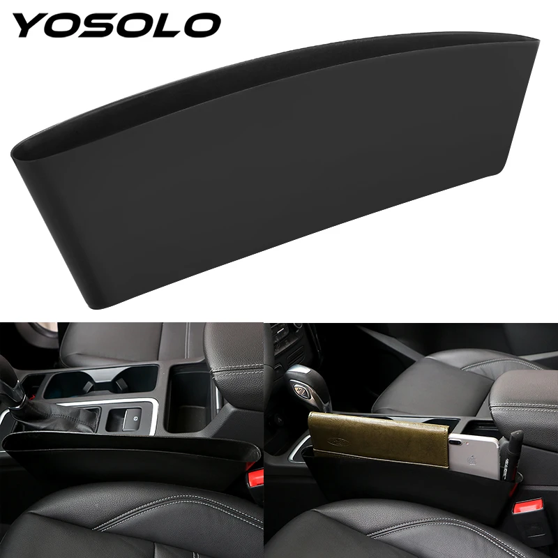 YOSOLO Car Organizer Seat Crevice Storage Bag Auto Phone Holder Pouch Gap font b Key b