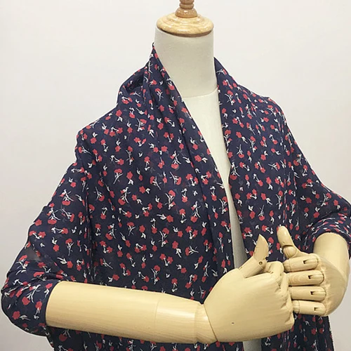 

Mini floral print 100% pure silk georgette gauze silk fabric transparent,SCG509