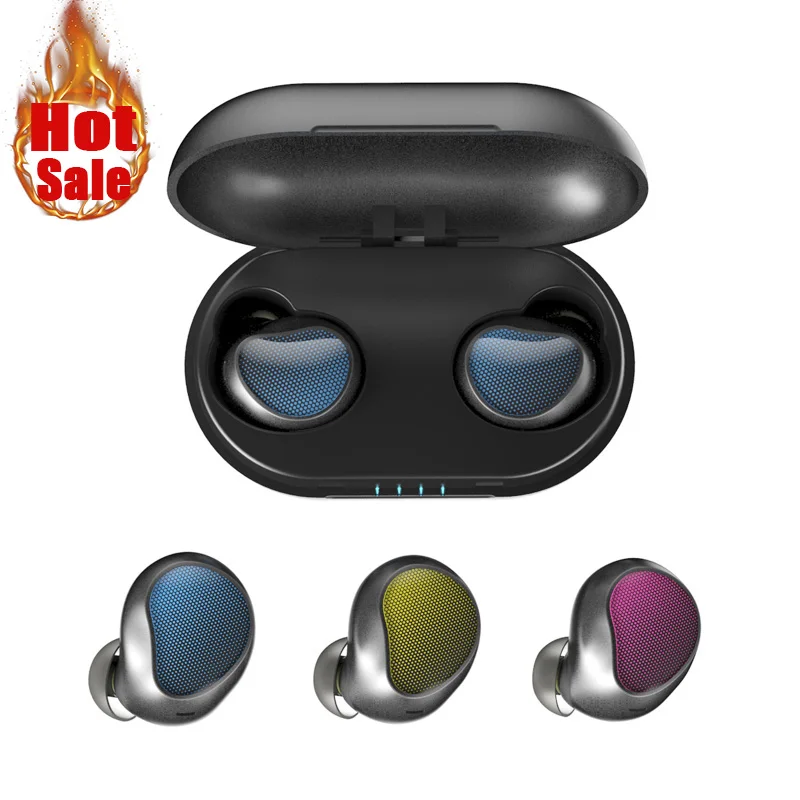 

TWS Mini Bluetooth V5.0 Earphone remax Earbuds Touch Control Hifi Stereo Wireless Microphone With Charging Box for xiaomi