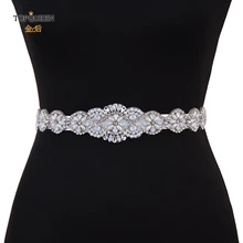 TOPQUEEN S161-Protein, свадебные жемчужные белковые стразы, пояс с жемчугом для подружки невесты, стразы, пояс с жемчугом для подружки невесты