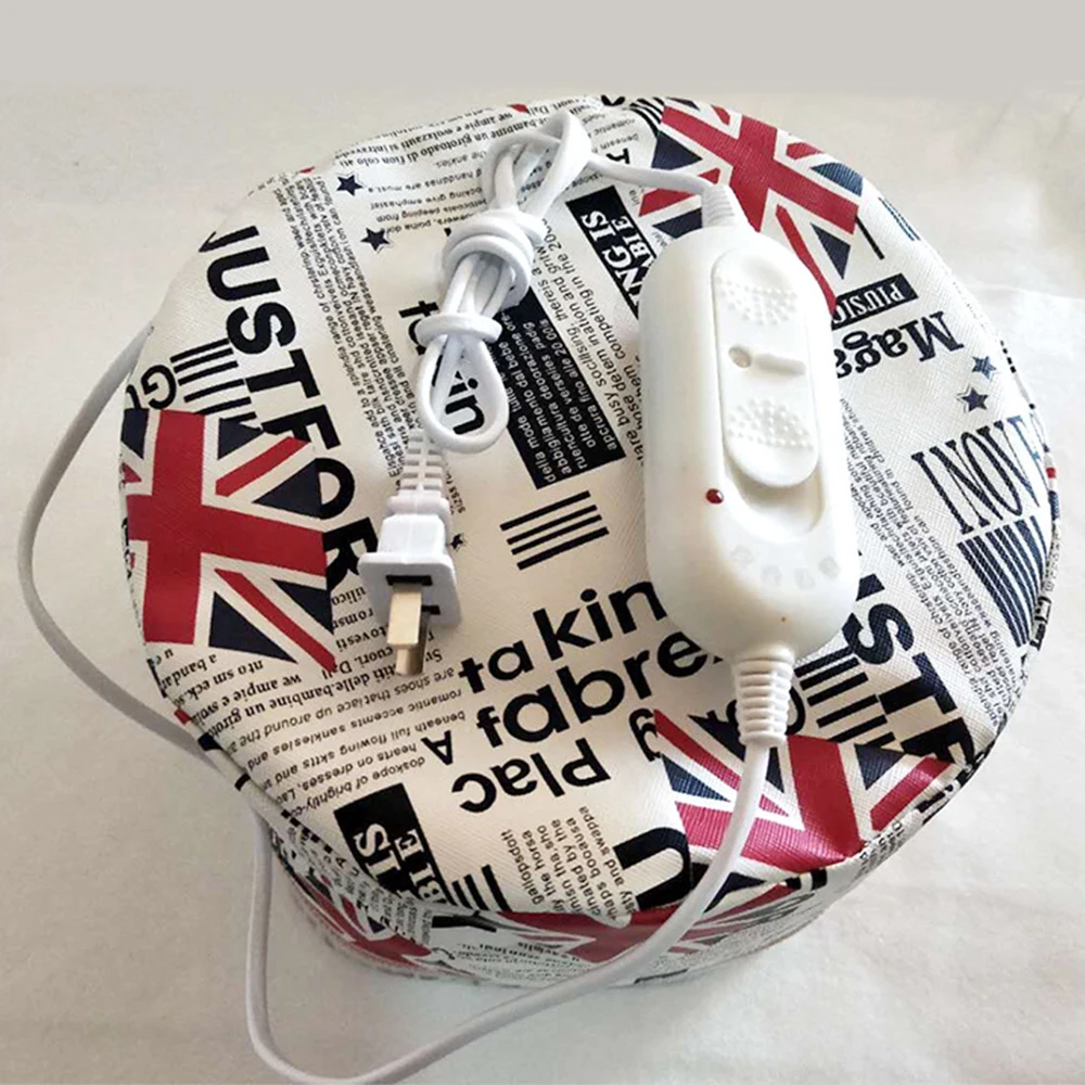 New Color Heating Cap Electric Heating Cap Household Care Hair Dyeing 3 Modes Adjustable Hair Steamer Beauty Baked Oil