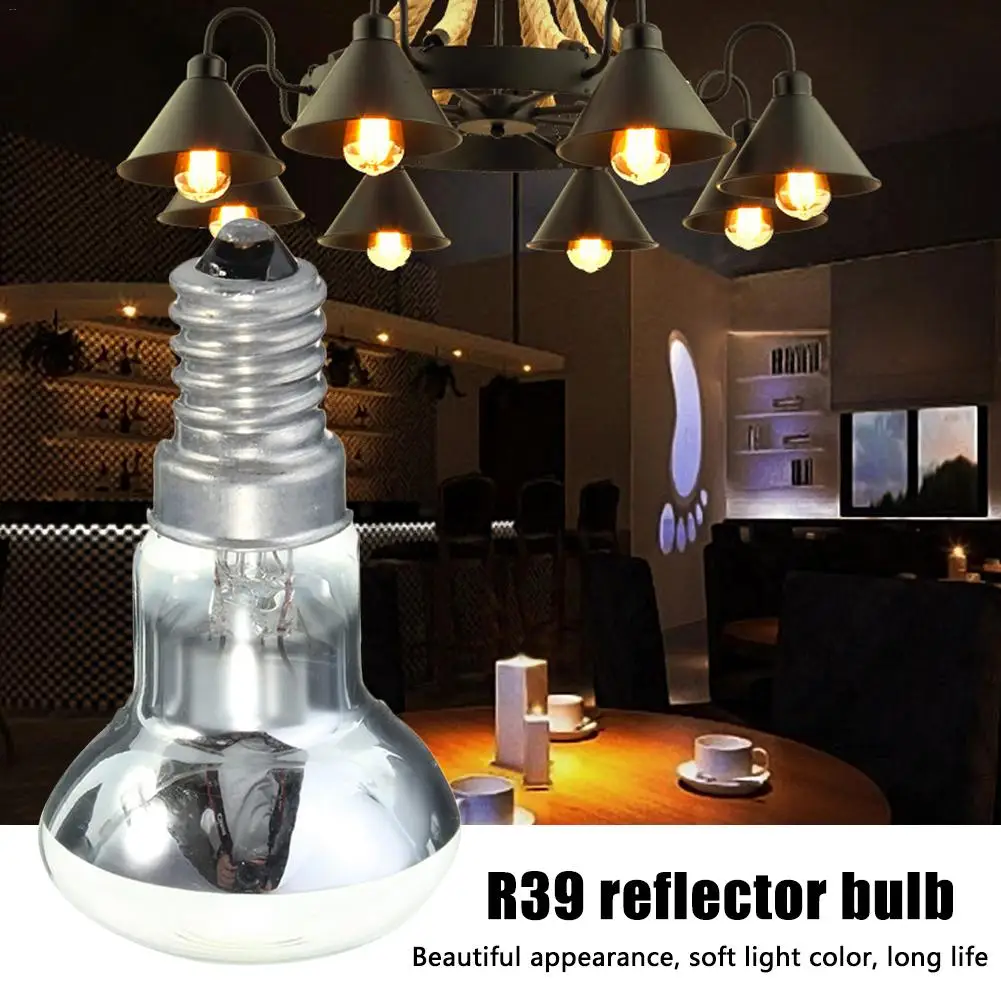 Лампа Эдисона 45 Вт E14 светильник с держателем R39 отражатель Точечный светильник лава лампа накаливания винтажная лампа товары для дома