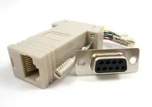 DHL Бесплатная доставка DB9 Женский RJ45 RS232 Модульный адаптер 100 шт./лот|db9 rj45|rj45 db9rs232