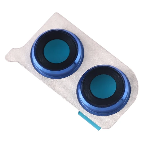 Для huawei Honor 8X задняя камера стеклянная крышка объектива для huawei Honor 8X запасные части для ремонта - Цвет: Синий