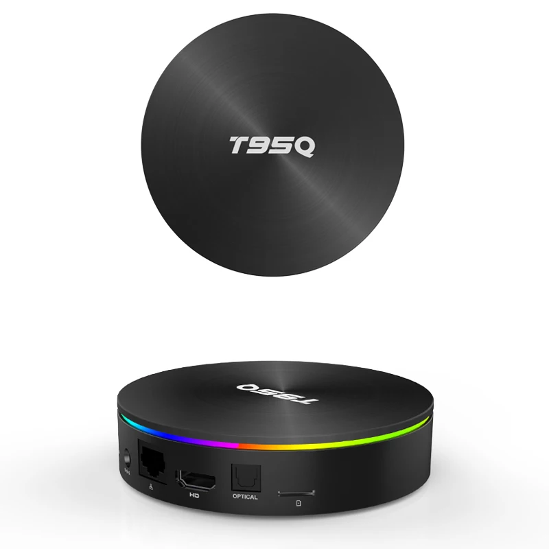 T95Q Android TV Box Android 8.1 Amlogic S905X2 4GB DDR4 32GB ROM 2.4G 5G WiFi USB3.0 BT 4.2 Support 4K H.265 Smart Media Player