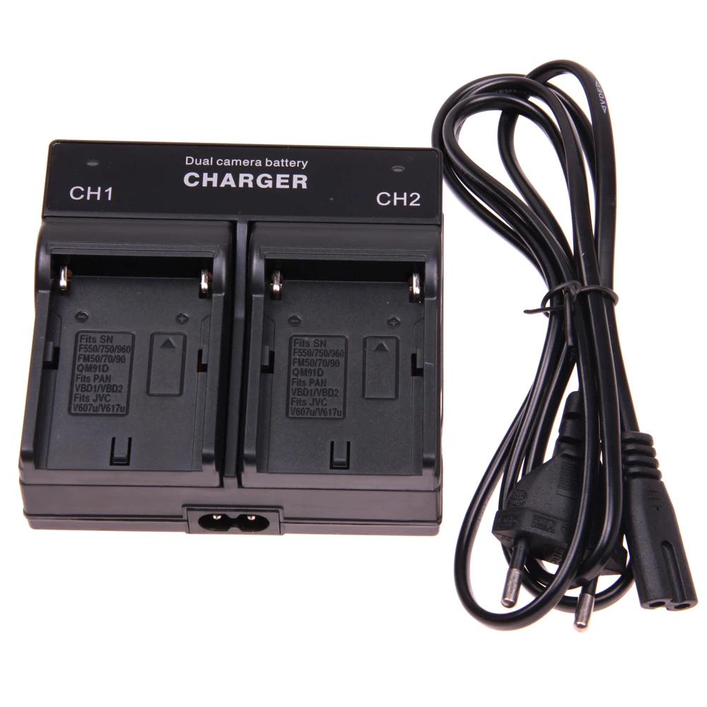Двухканальное зарядное устройство для SONY NP-FV100 FV70 FV50 FH100 FH70 FH60 FH50 FP90 FP71 FP70 FP60 FP51 FP50 |