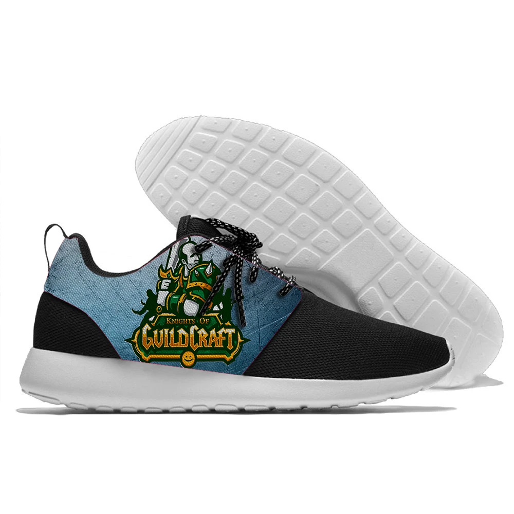 

Lace Up Sport Running Shoes Knights of Guild Craft Men's Shoes light weight style Jogging Men and Women shoes